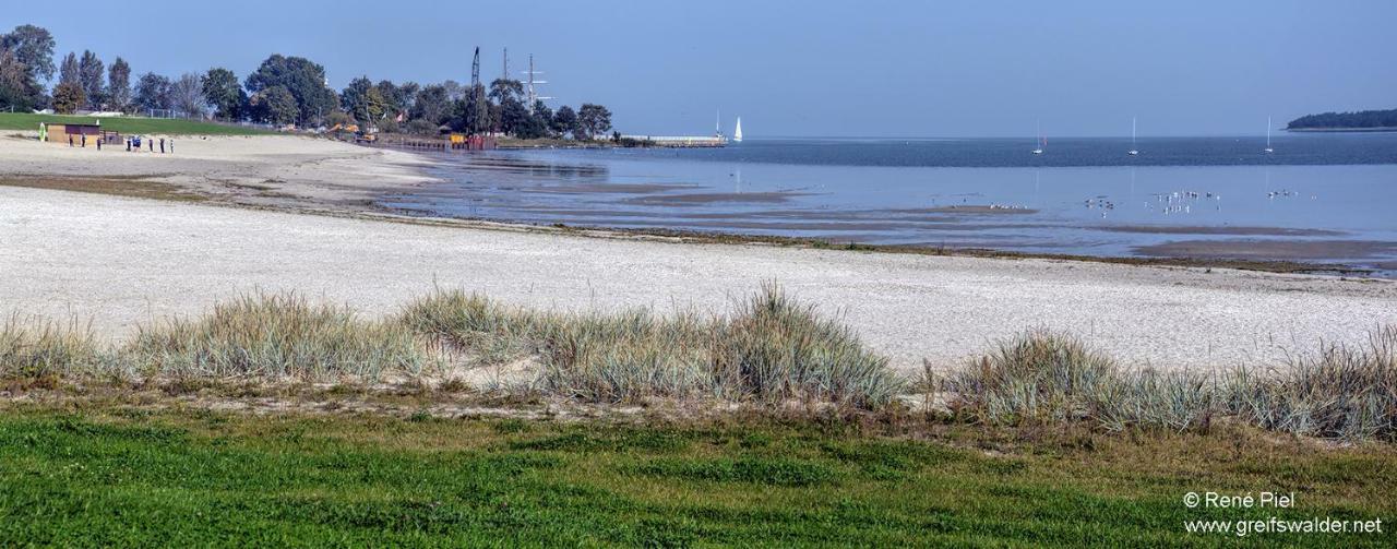 Hanse Haus Pension Greifswald Bagian luar foto